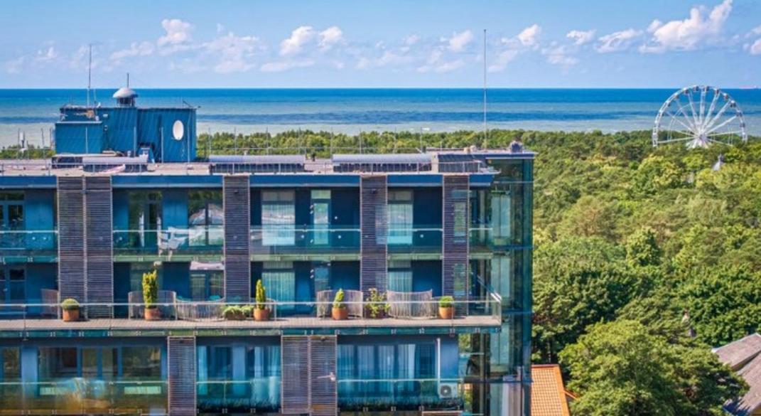 Palanga Sea View Apartment Luaran gambar